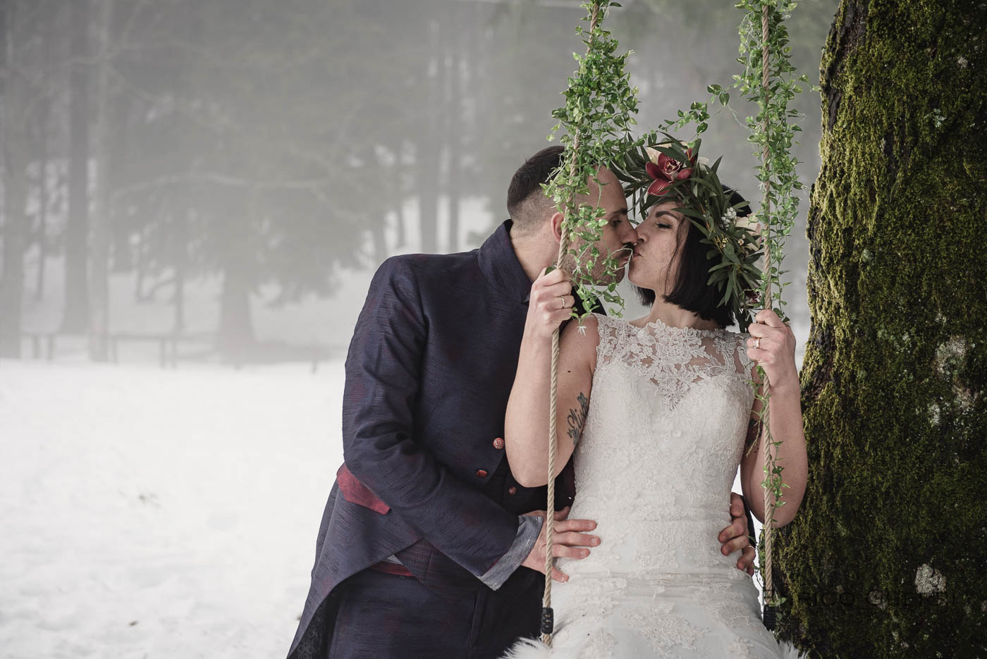 Matrimonio sulla neve